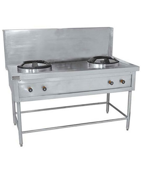 2 Burner Chinese Range