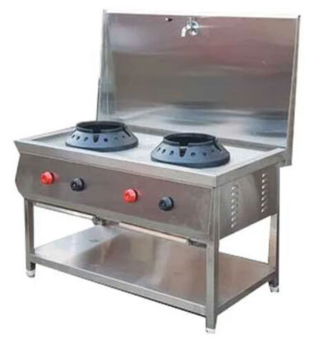 2+1 Burner Chinese Range With B-S With Water Line