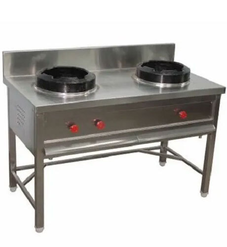 Two Burner Chinese Range With B-S