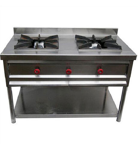 Two Burner Indian Range With B-S