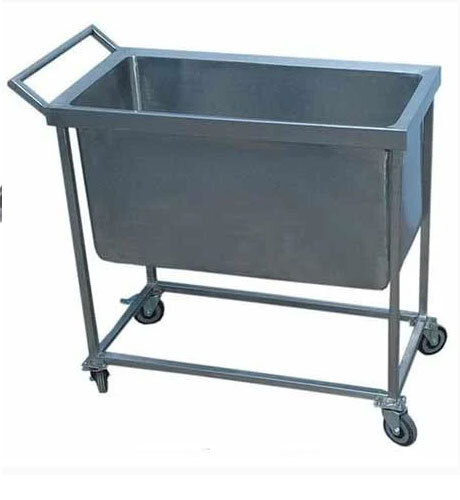 Service Trolley With B-S And Waste Plate Landing Trolley