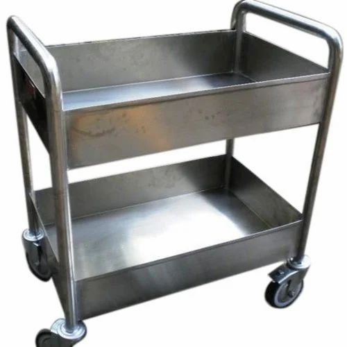 Service Trolley With B-S And Waste Plate Landing Trolley