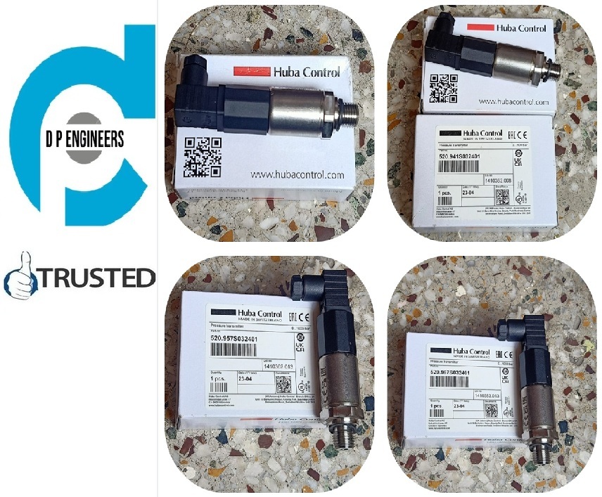 Huba Pressure Transmitter Model 520.940S032401 Range 0-60 Bar | Whatsappno. - Accuracy: A 0.3 %