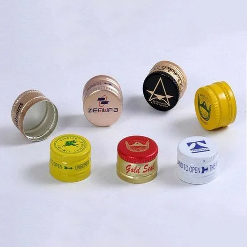 25Mm Aluminium Bottle Cap - Color: Multicolor