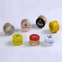 25mm Aluminium Bottle Cap - Color: Multicolor
