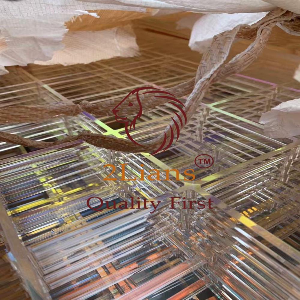 PMMA offcuts/strips mostly transparent colors