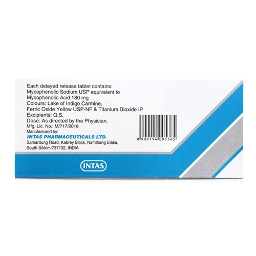 Mycofit S 180 mg Tablet