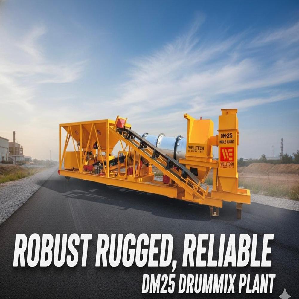 DM 25 MOBILE ASPHALT DRUMMIX PLANT