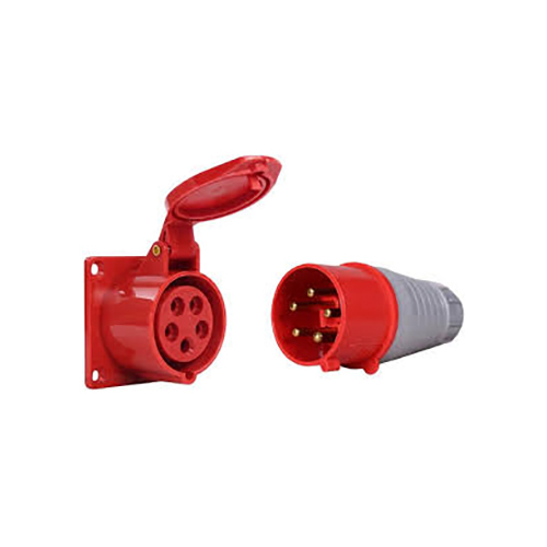 Panel Straight Plug And Socket