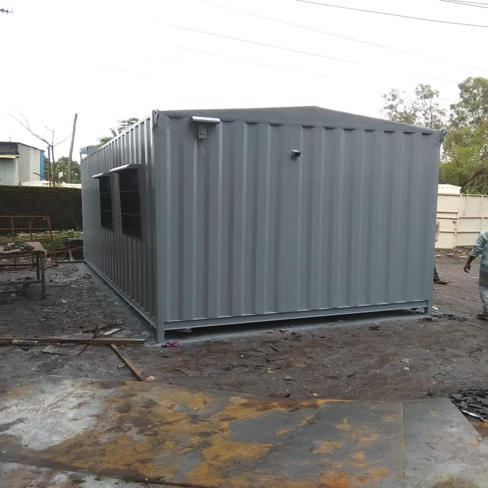 Portable Office Cabin - High-quality Steel, 20'x10'x8.6' Ft, Customizable Colors, Floor Load Capacity 30-40 Tonnes, Versatile Workspace Solutions