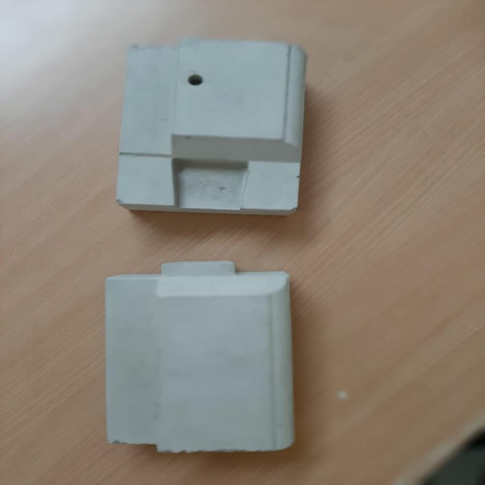 100x60mm Rebate Chamfer Section - Color: Grey