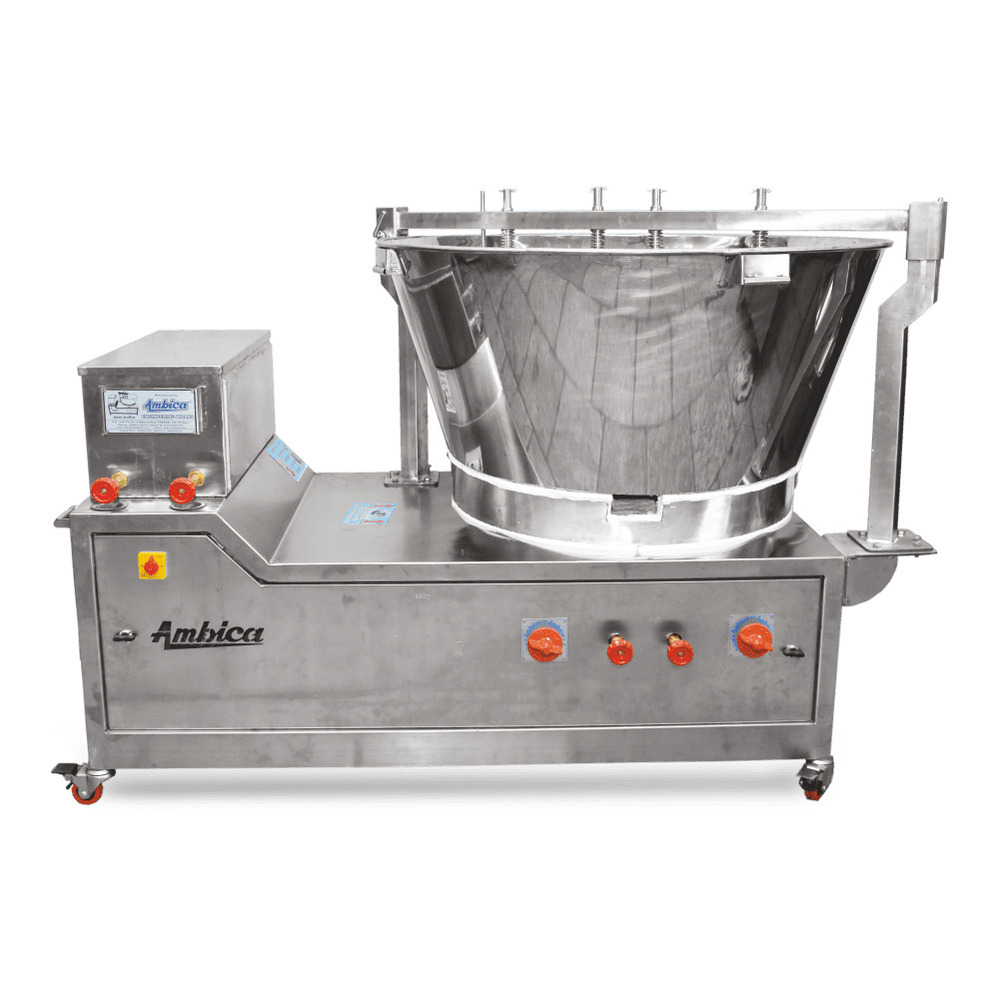 300 Ss Dg Milk Basundi Boiling Diesel Gas Machine - Color: Silver
