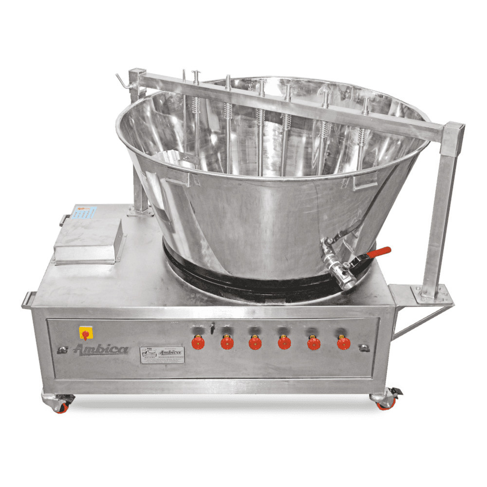 400 Ss G Milk Basundi Boiling Gas Machine - Color: Silver