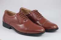 Tan Xxford Long Shoes - Color: Brown
