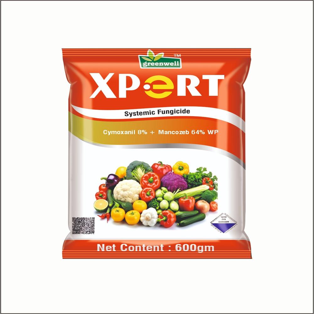 Cymoxanil 8% + Mancozeb 64% WP