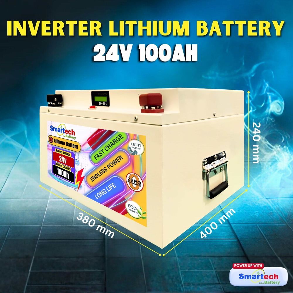 Inverter Lithium Battery 24V 100Ah
