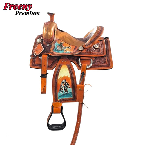 Western Leather Saddles