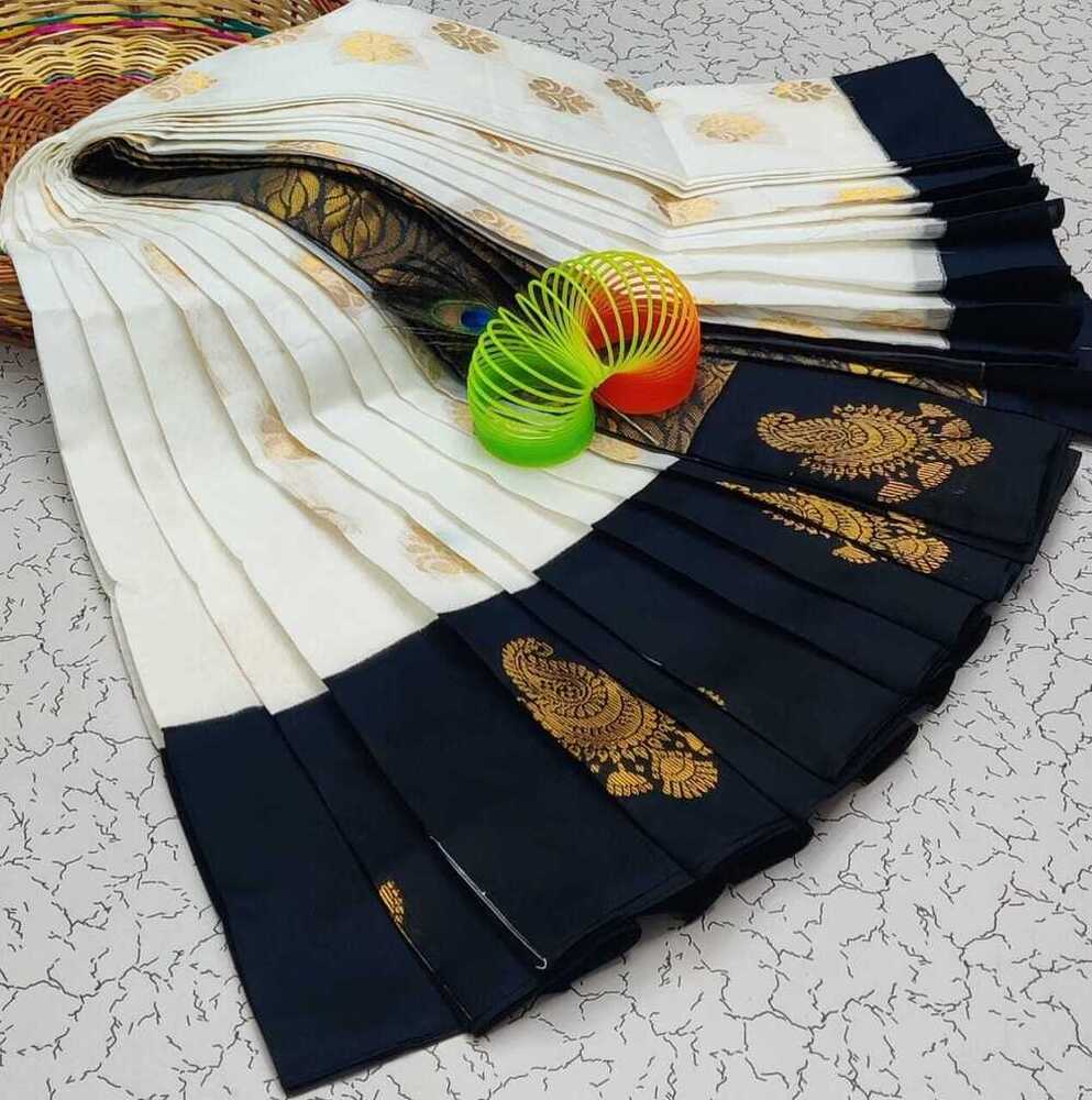 Korvai Border Silk Cotton Saree