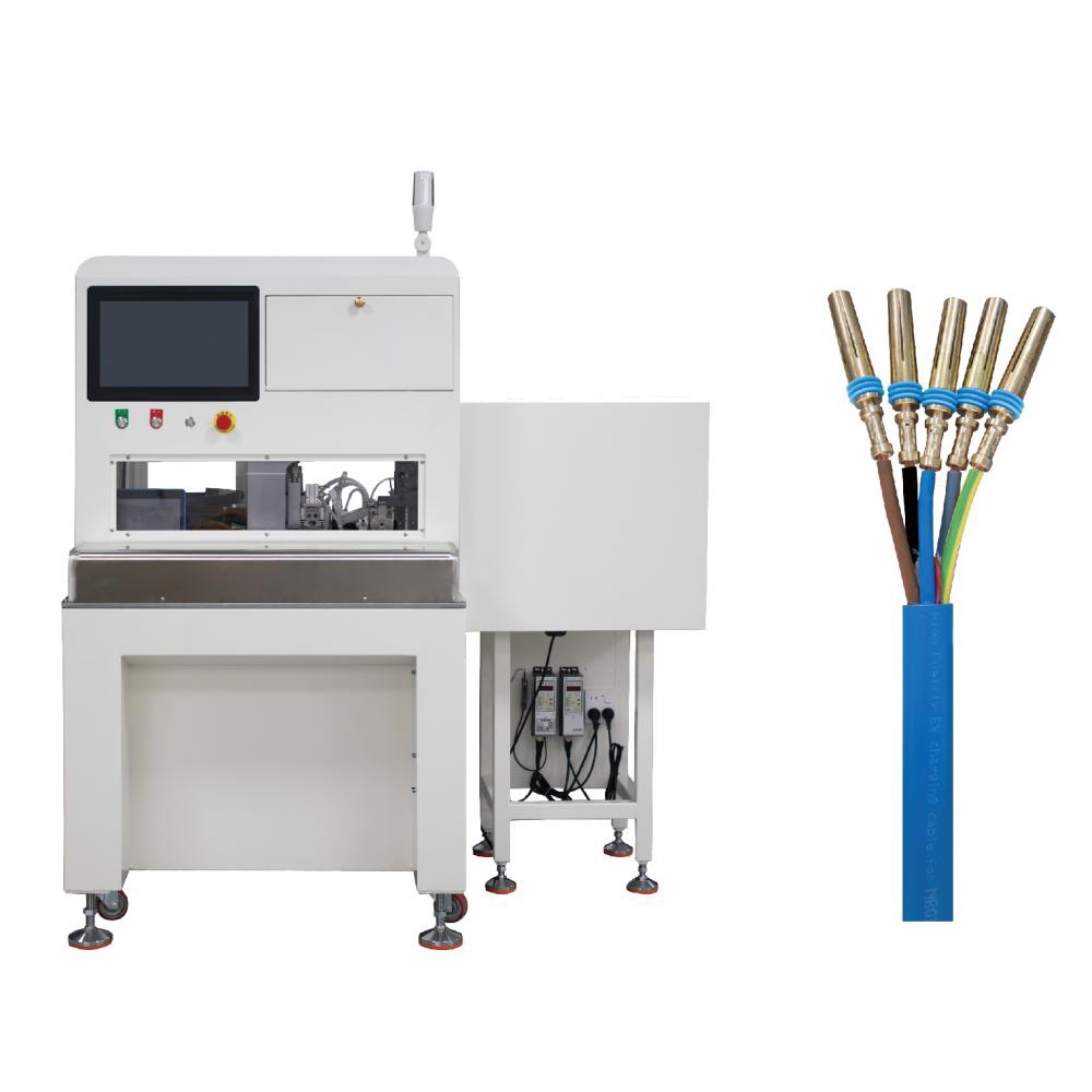 High-Precision Aviation Terminal Crimper with Waterproof Plug Insertion System