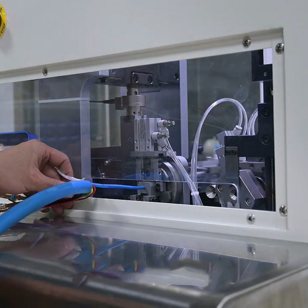 High-Precision Aviation Terminal Crimper with Waterproof Plug Insertion System