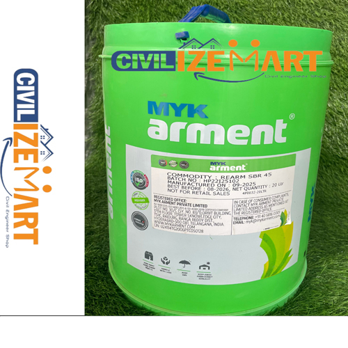 MYK ARMENT REARM SBR 45 , APPLICATION : WATERPROOFING & REPAIRS OF TERRACE