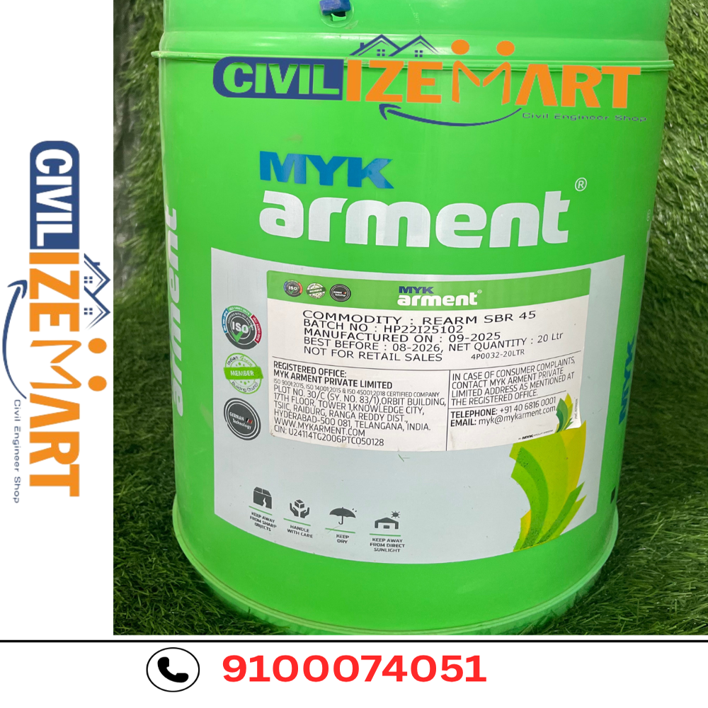 MYK ARMENT REARM SBR 45 , APPLICATION : WATERPROOFING & REPAIRS OF TERRACE