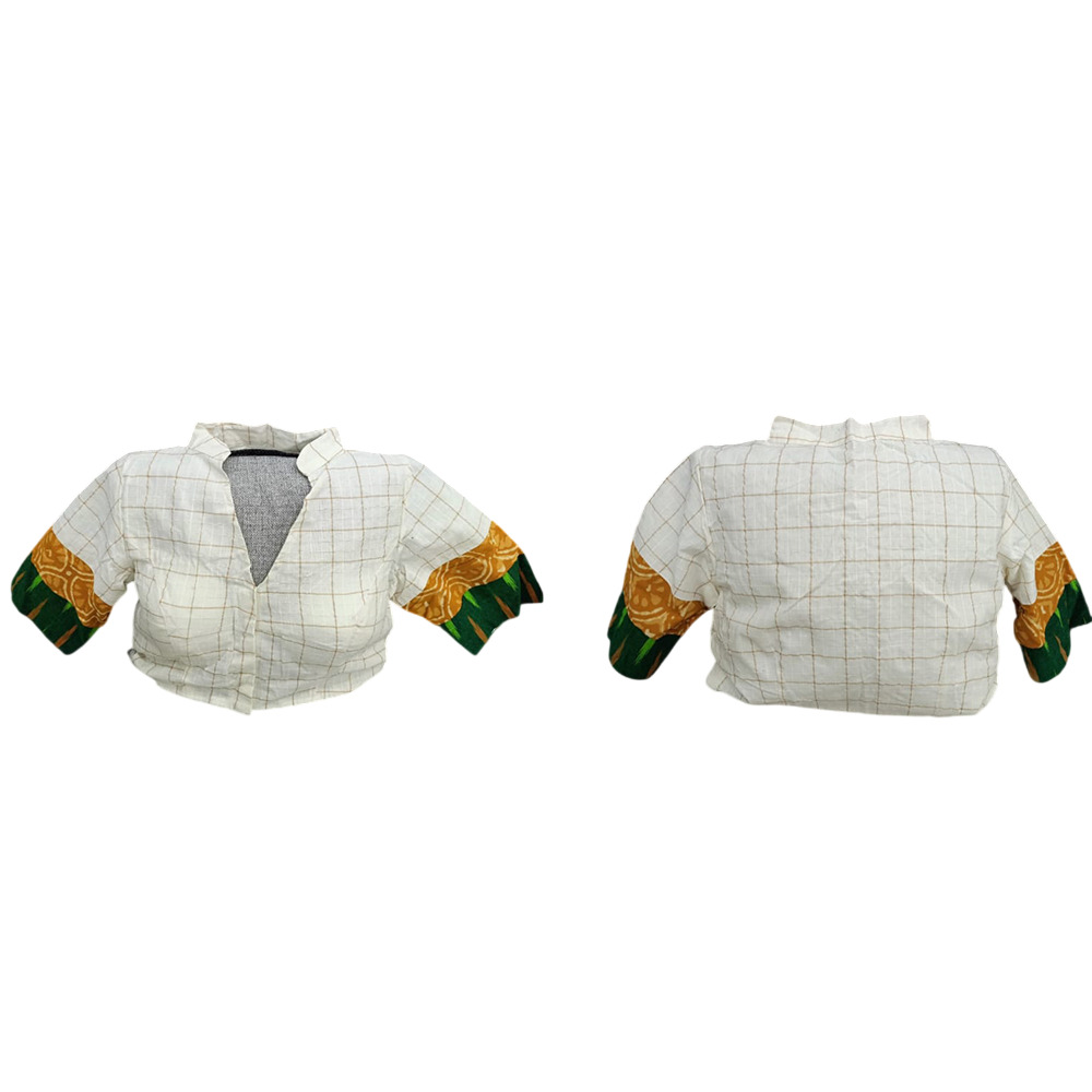 White Readymade Blouse