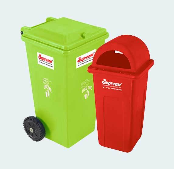 ROTO MOLDED DUSTBINS