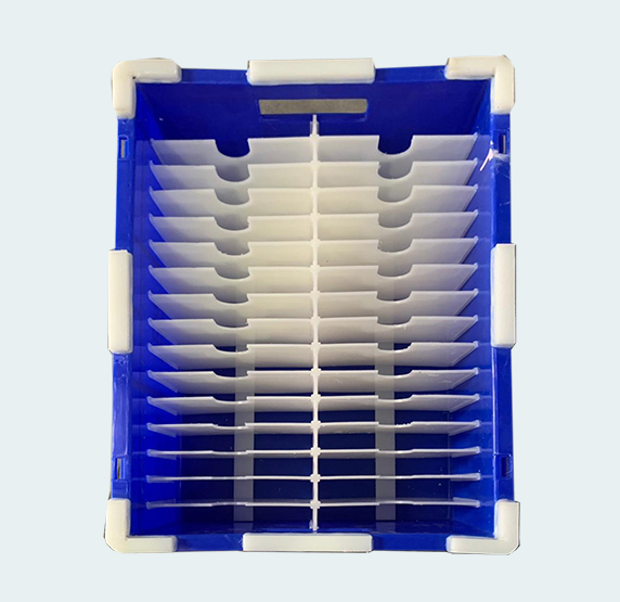 Customized Crates with HDPE Partition with Foam cushioning