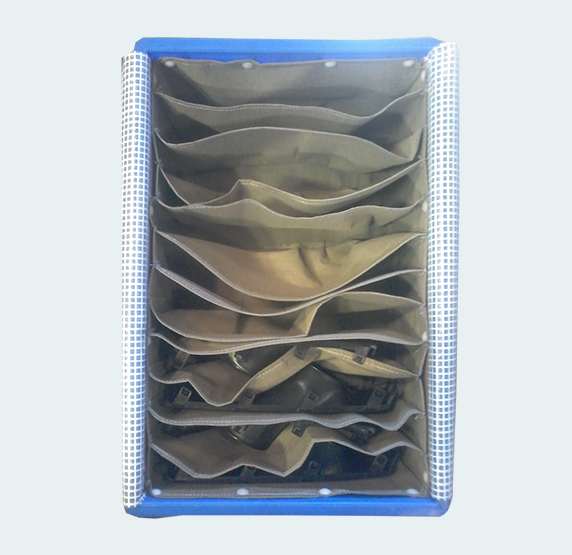 Customized Fabricated Crates With Textile Dunnage