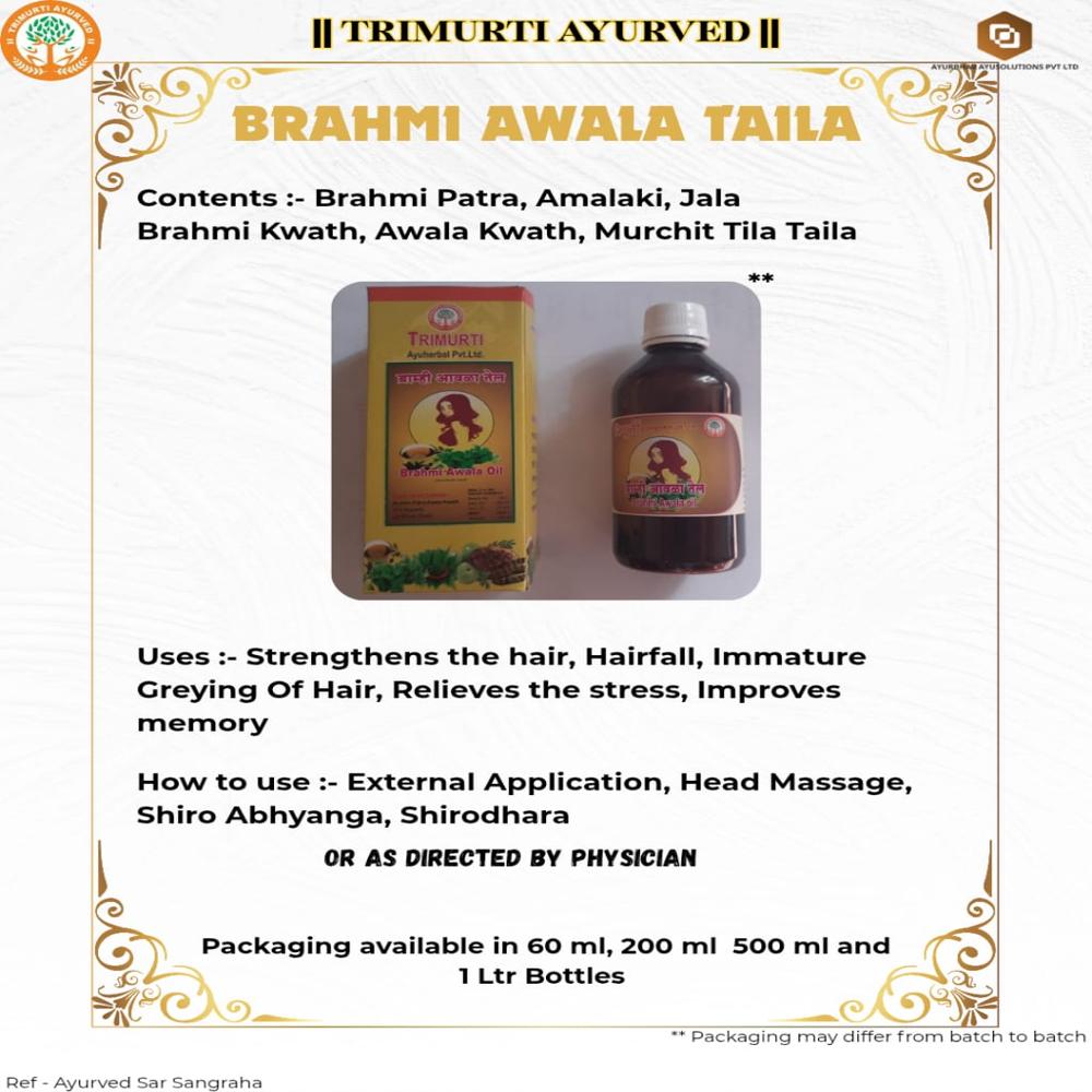Brahmi Awala Taila 1 Ltr
