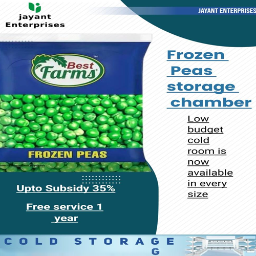 Frozen Peas Storage Chamber