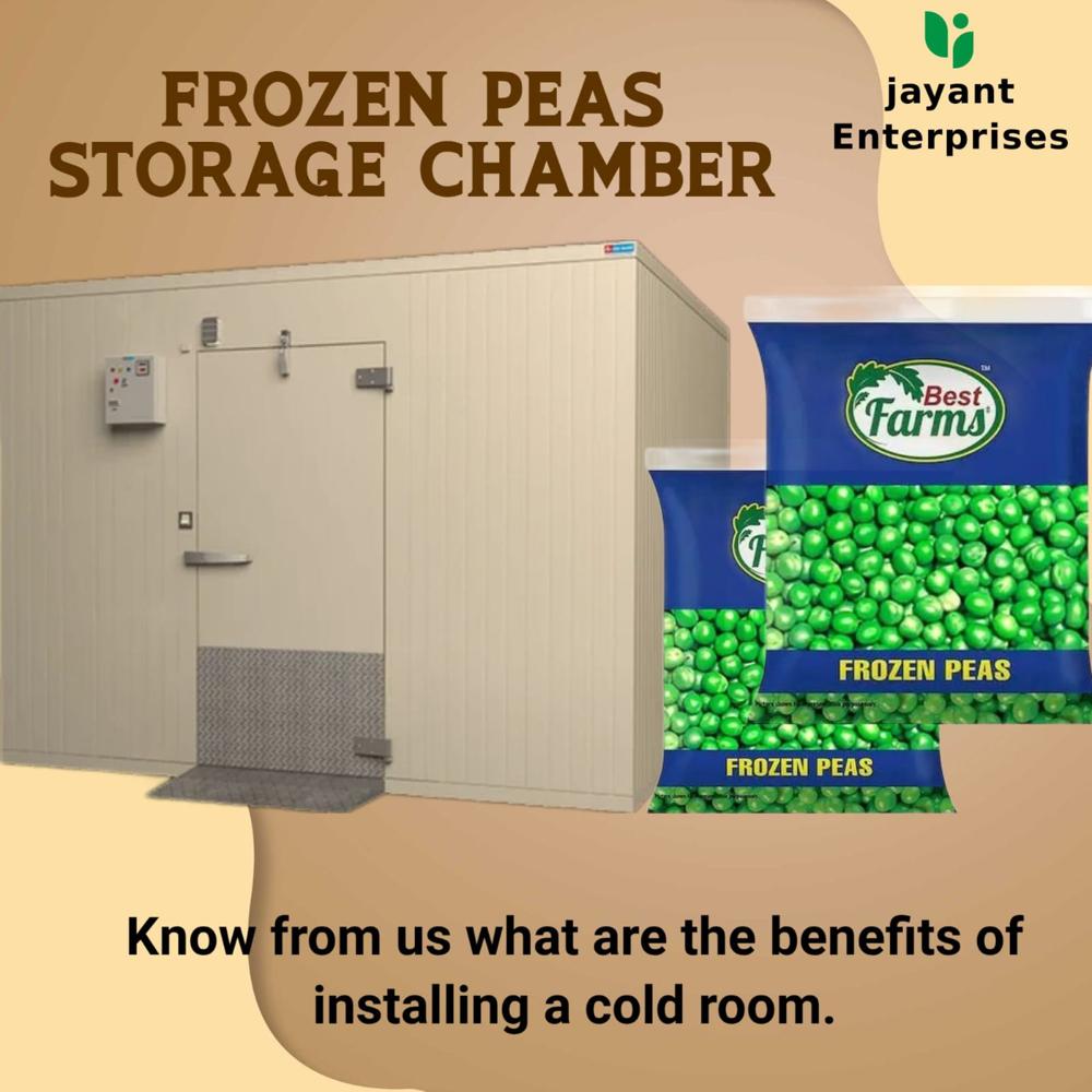 Frozen Peas Storage Chamber