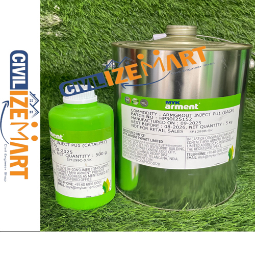MYK ARMENT ARMGROUT INJECT PU-1 (5.5KG)- ADVANTAGE : WATER RESISTACE