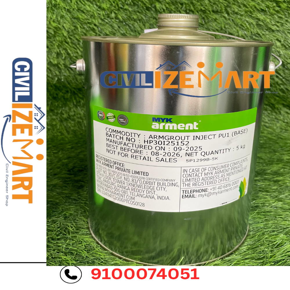 MYK ARMENT ARMGROUT INJECT PU-1 (5.5KG)- ADVANTAGE : WATER RESISTACE