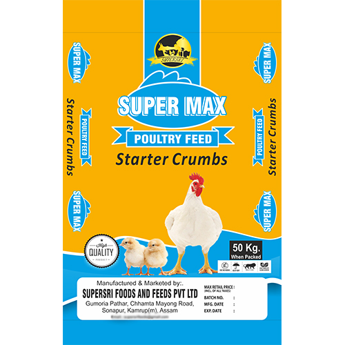 50 KG Starter Crumbs Poultry Feed