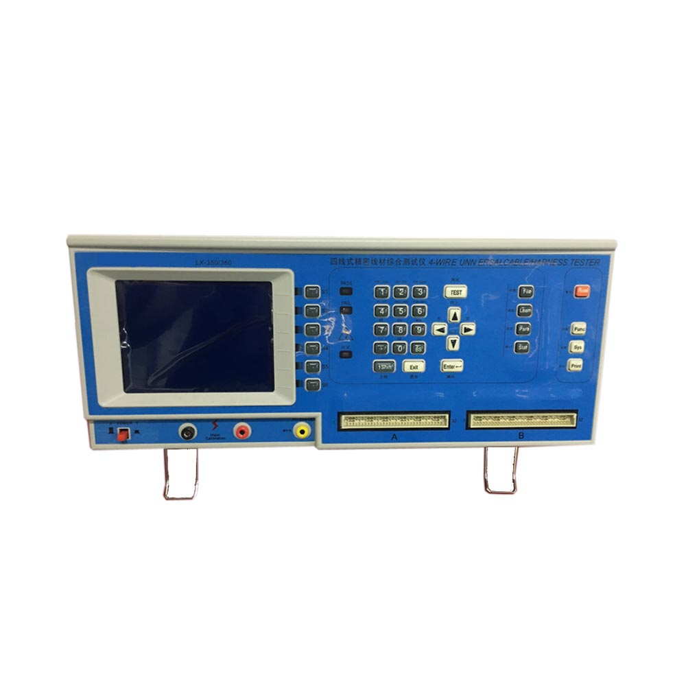 Factory price 350A 64pins 128pins high voltage insulation testing cable tester precision four-wire cable testing machine