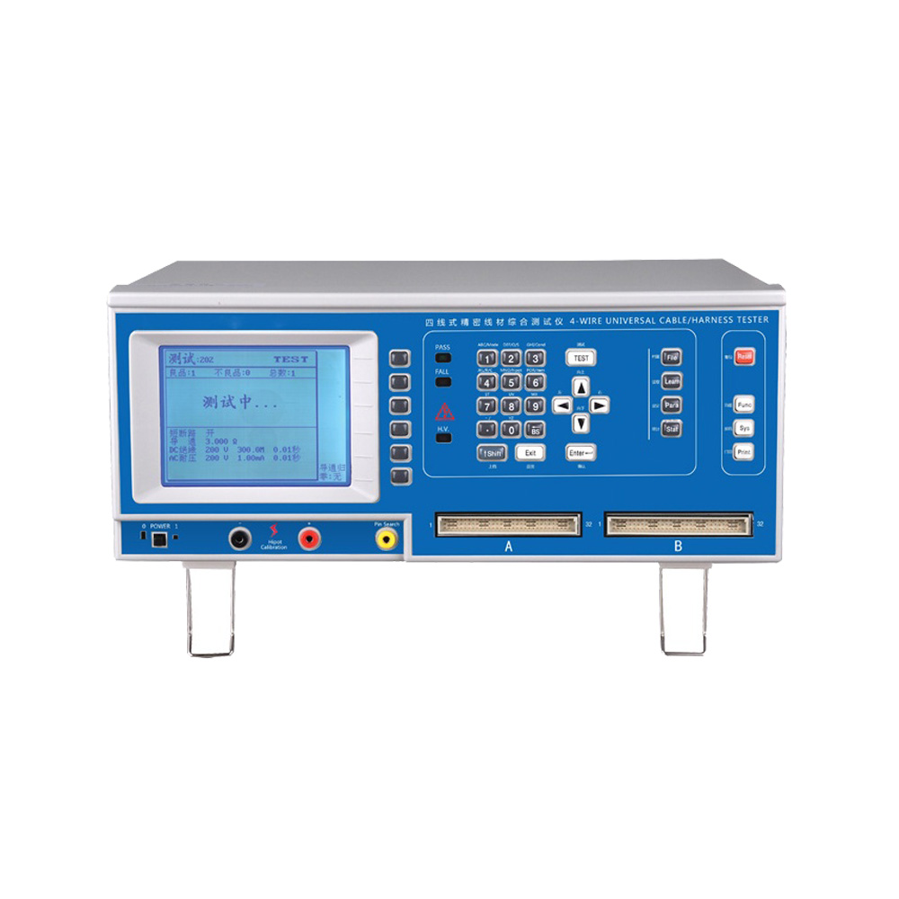 Factory price 350A 64pins 128pins high voltage insulation testing cable tester precision four-wire cable testing machine
