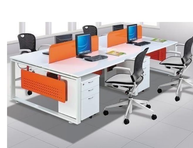 Back To Back Work Station 4X2 - Feature: High Quality