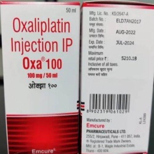 Oxa 100 Mg Injection - Physical Form: Liquid