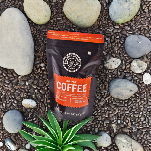 50gm Instant Coffee - Cultivation Type: Organic