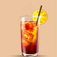 3 In 1 Flavours Premix Ice Tea - Color: Black