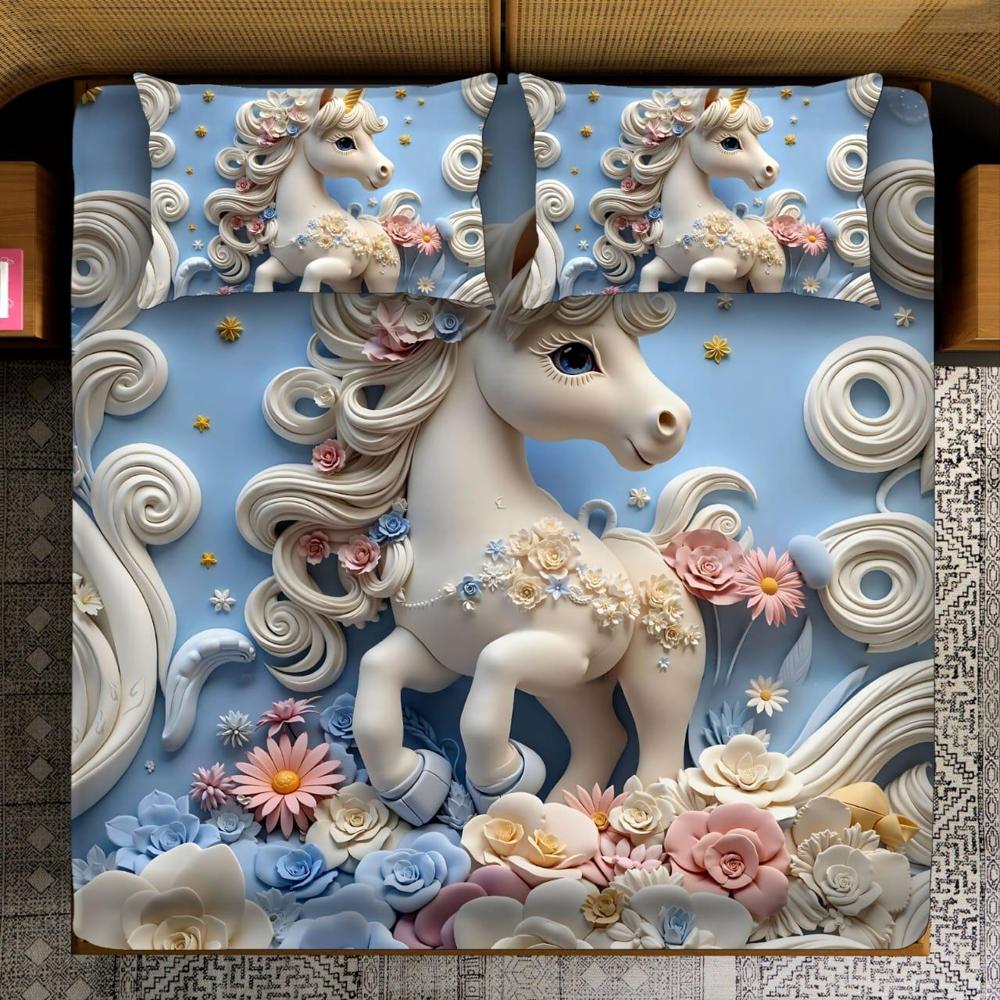 Micro Bedsheet - Color: Muli Printed