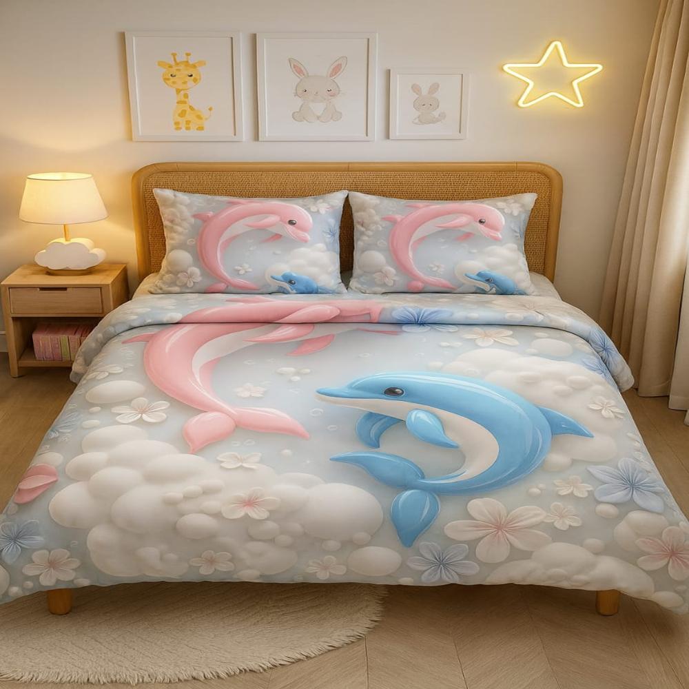 Micro Bedsheet - Color: Muli Printed