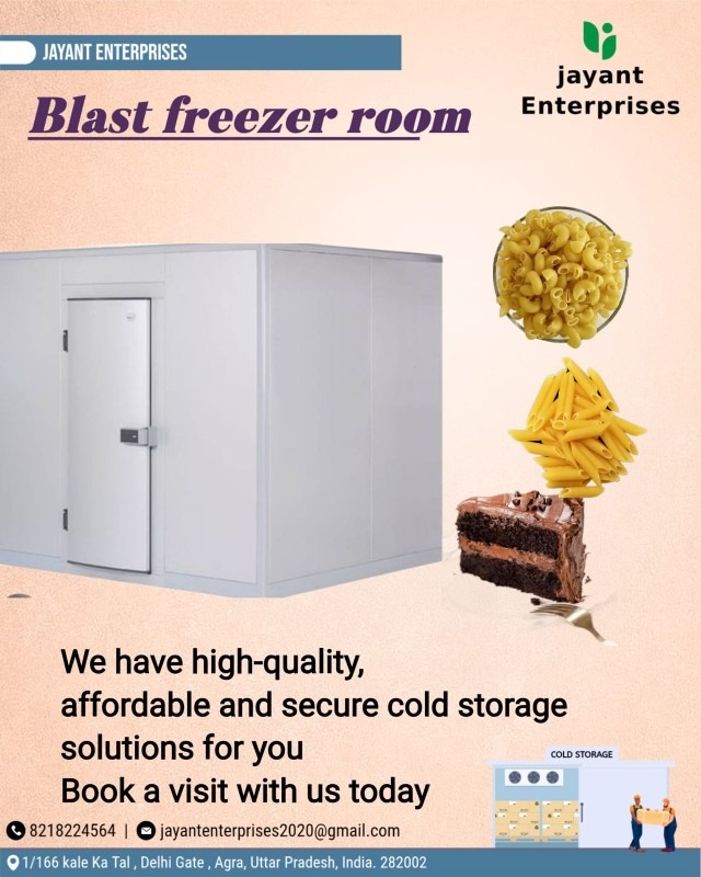Blast Freezer Storage Chamber