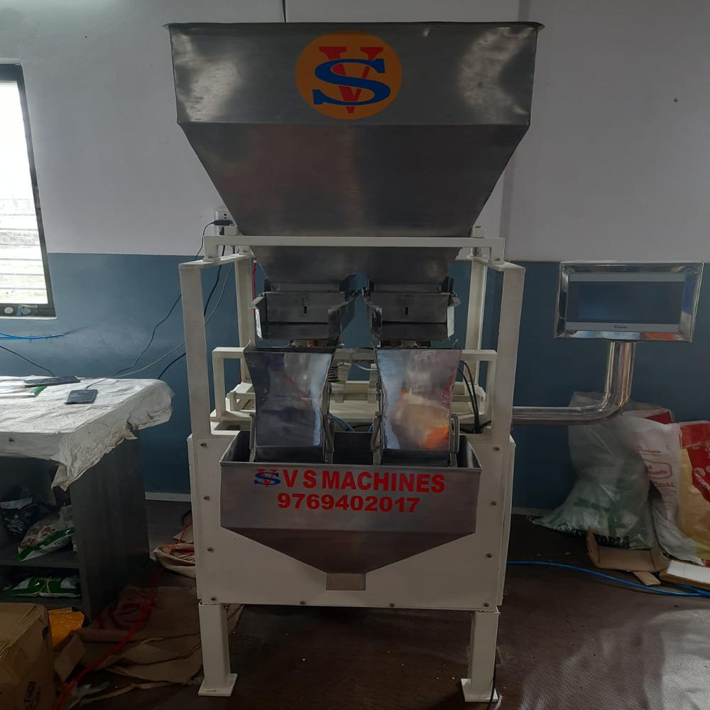 SEMI AUTOMATIC WEIGHER FILLER MACHINE