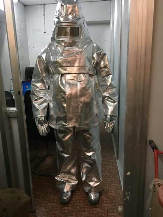 Fire Suit - Color: Silver