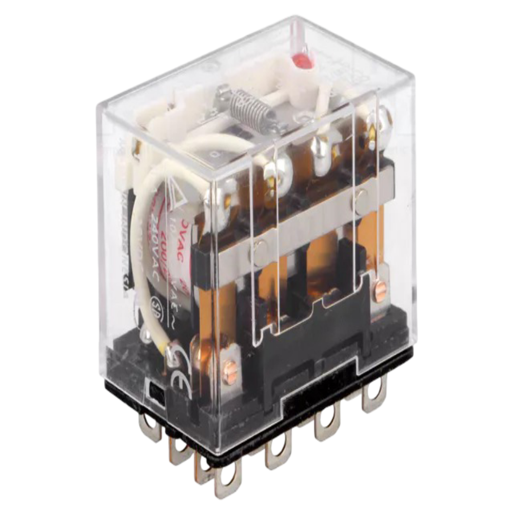 Ly4n Series Relays Omron - Color: Light Gray