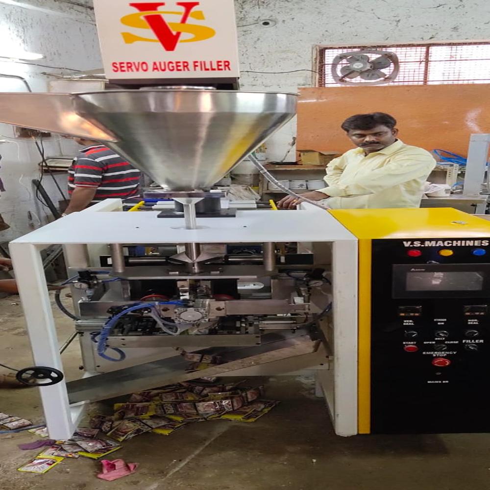 AUTOMATIC SERVO AUGER FILLER BELT DRAW