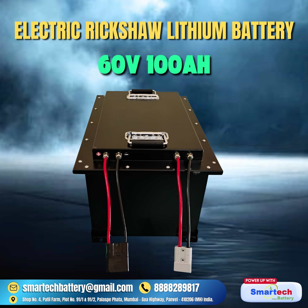 E-Rickshaw Lithium Battery 60v 100AH